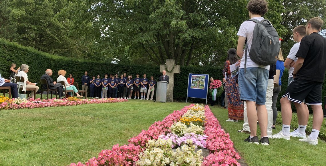Gedenkveranstaltung auf dem Zentralfriedhof Fulda am 20. Juli 2023