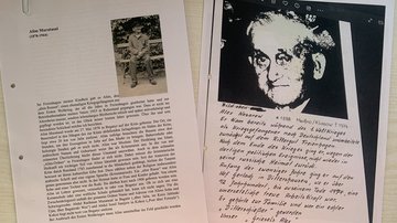 Unterlagen aus dem Familiennachlass